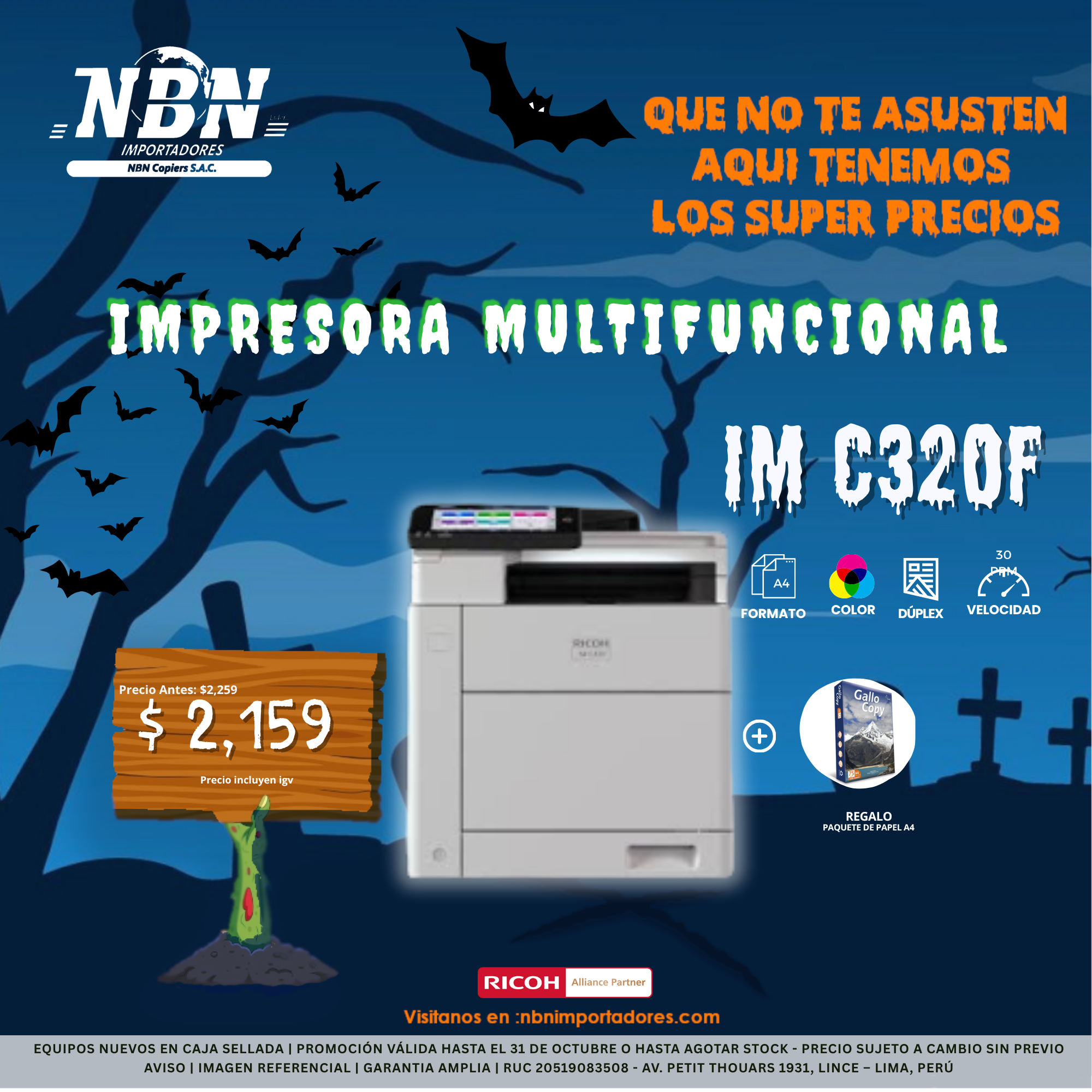 OCTUBRE IM C320